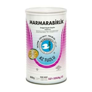 MARMARABİRLİK AZ TUZLU 800GR ZEYTİN