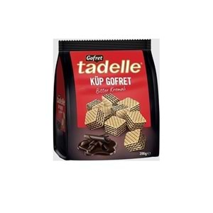 TADELLE KÜP GOFRET BİTTER 200GR