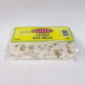 GÜLER CEVİZLİ YUMUŞAK KOZ HELVA 400GR