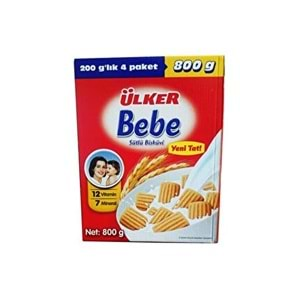 ÜLKER BEBE BİSKÜVİ 800GR