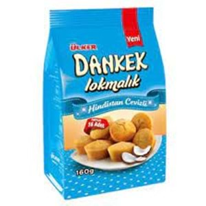 ÜLKER DANKEK LOKMALIK 160GR HİND.CEVİZLİ