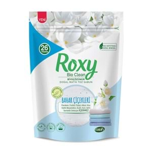 ROXY MATİK SABUN TOZU 800GR BAHAR ÇİÇEKLERİ 26 YIKAMA