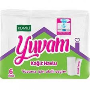 YUVAM KAĞIT HAVLU 6LI