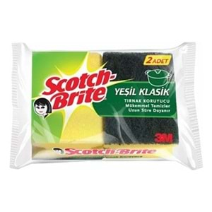 SCOTCH BRİTE 2'Lİ OLUKLU SÜNGER