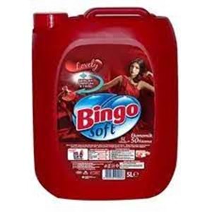 BİNGO SOFT 5LT YUMUŞATICI LOVELY