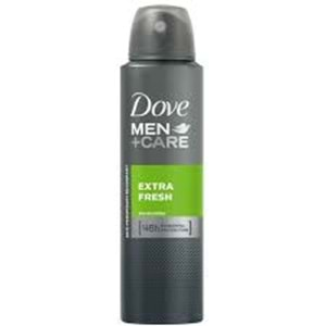 DOVE DEO SPREY 150ML MEN EXTRA FRESH