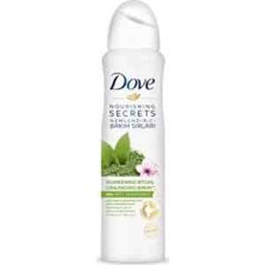 DOVE DEO SPREY 150ML MATCHA YEŞİL ÇAY&SAKURA ÇİÇEĞİ