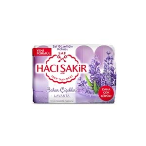 HACI ŞAKİR 4LÜ GÜZELLİK SABUN LAVANTA 280GR