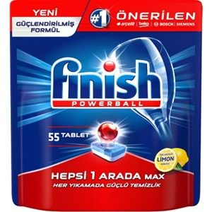 FİNİSH HEPSİ 1 ARADA 55Lİ TABLET