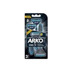 ARKO PRO 3 TRAŞ BIÇAĞI 3LÜ