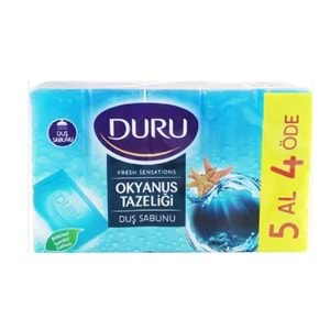 DURU DUŞ SABUNU 5Lİ 750GR OKYANUS TAZELİĞİ