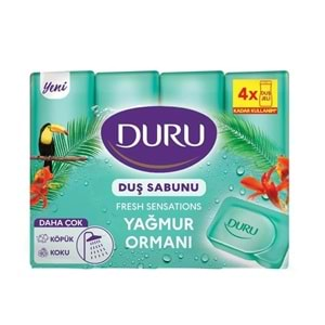 DURU DUŞ SABUNU 4LÜ 750GR YAĞMUR ORMANI