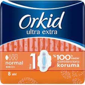 ORKİD ULTRA EXTRA NORMAL 8Lİ NO 1