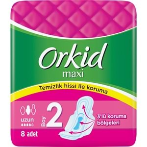 ORKİD MAXİ UZUN 8Lİ