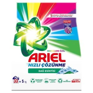 ARİEL MATİK 5KG DAĞ ESİNTİSİ RENKLİLER İÇİN