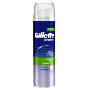 GILLETTE TIRAŞ KÖPÜK 250ML HASSAS CİLTLER