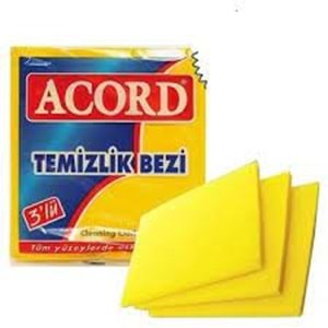 ACORD 3'LÜ TEMİZLİK BEZİ