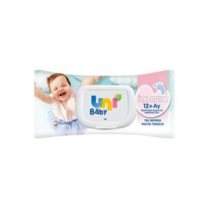 UNİ BABY ISLAK MENDİL 52Lİ İLK ADIM