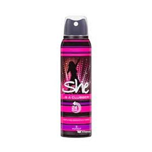 SHE DEO 150ML CLUBBER