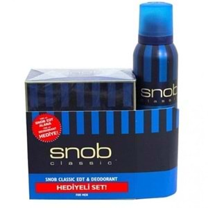 SNOB CLASSIC SET EDT 100ML+ DEODORANT 150ML