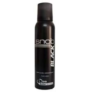 SNOB DEO 150ML BLACK