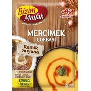 BİZİM KEMİK SUYUNA ÇORBA MERCİMEK 72GR