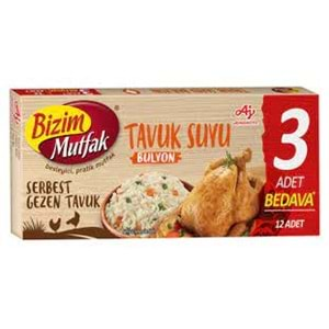 BİZİM GEZEN TAVUK BULYON 12Lİ 120GR