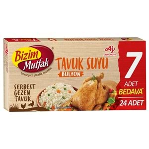 BİZİM GEZEN TAVUK BULYON 24LÜ 240GR