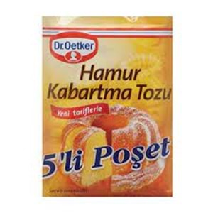 DR OETKER HAMUR KABARTMA TOZU 5Lİ 50GR