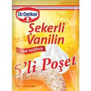 DR OETKER VANİLYA 5Lİ 50GR