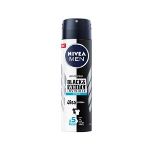 NİVEA DEODORANT 150ML ERKEK İNVİSİBLE FRESH ACTİVE