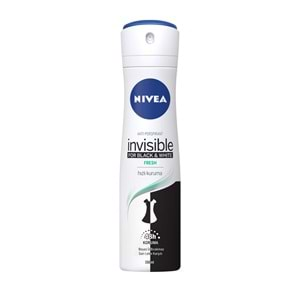 NİVEA DEODORANT 150ML BAYAN İNVİSİBLE FRESH NATURE