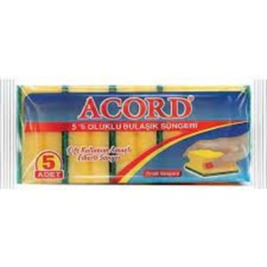 ACORD 5Lİ OLUKLU SÜNGER