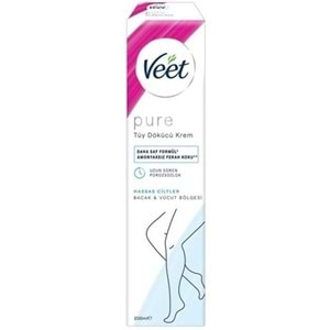 VEET TÜY DÖKÜCÜ KREM 200ML PURE HASSAS CİLTLER