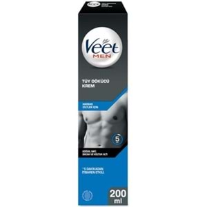 VEET MEN TÜY DÖKÜCÜ KREM 200ML HASSAS CİLTLER