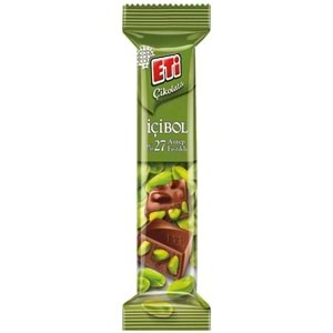 ETİ İÇİBOL ÇİKOLATA ANTEP FISTIKLI 30GR