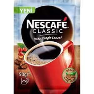 NESCAFE CLASSİC POŞET 50GR