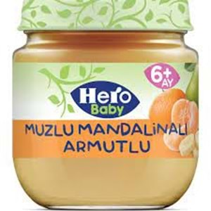 HERO BABY MEY.PÜRELİ MAMA 125GR MUZ-MAND.-ARMUT