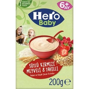 ÜLKER HERO BABY 200GR KIRMIZI MEYVELİ 8TAHILLI 200GR