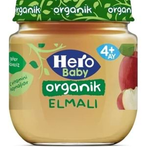 HERO BABY ORGANİK ELMALI PÜRE 120GR