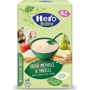 ÜLKER HERO BABY 400GR SÜTLÜ MEYVELİ 8 TAHILLI