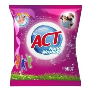 ACT ÇAMAŞIR DETERJANI ELDE YIKAMA 500GR