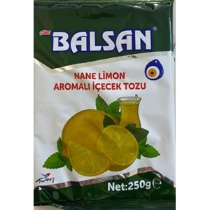 BALSAN TOZ İÇECEK NANE LİMON 250GR