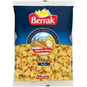 BERRAK MAKARNA 500GR MANTI