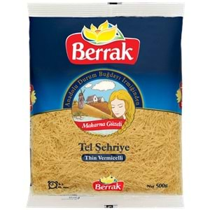 BERRAK MAKARNA 500GR TEL ŞEHRİYE