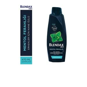 BLENDAX ŞAMPUAN 470ML MEN MENTOL 4İN1 NORMAL SAÇLAR