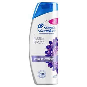 HEAD&SHOULDERS 350ML ŞAMPUAN EXTRA HACİM