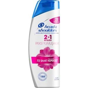 HEAD&SHOULDERS 350ML ŞAMPUAN İPEKSİ YUMUŞAKLIK 2İN1