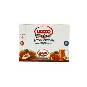 LEZZO İÇECEK TOZU 9GR ŞEFTALİ