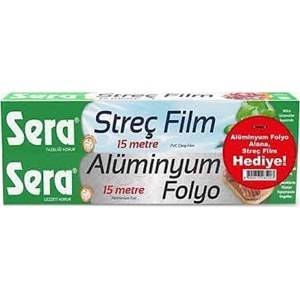 SERA ALUMİNYUM FOLYA+STREÇ FİLM 06291-12